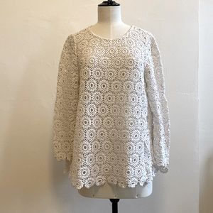 White Guipure - Lace blouse, Stella Forest
